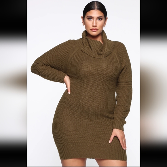 Fashion Nova Sweater Dress - Picture 1 of 12